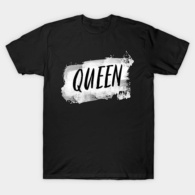 King Queen Couple Matching T-Shirt by PlimPlom